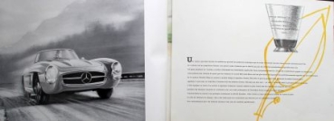 Mercedes-Benz 300 SL Roadster Modelprogram 1958 Carbrochure (3054)
